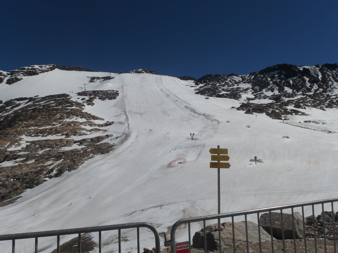 Glacier Skiing in Times of Climate Change
