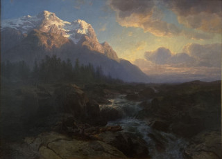 Change in perception of the Swiss Alps in art